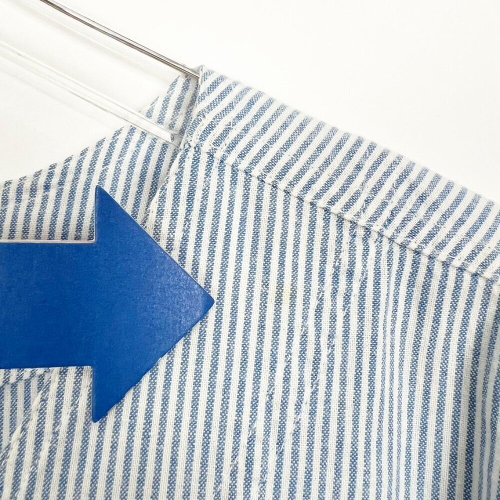 Basic Editions Blouse Women's 3x Embroidered Dais… - image 8